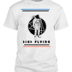 All White spaceman highflying shirt